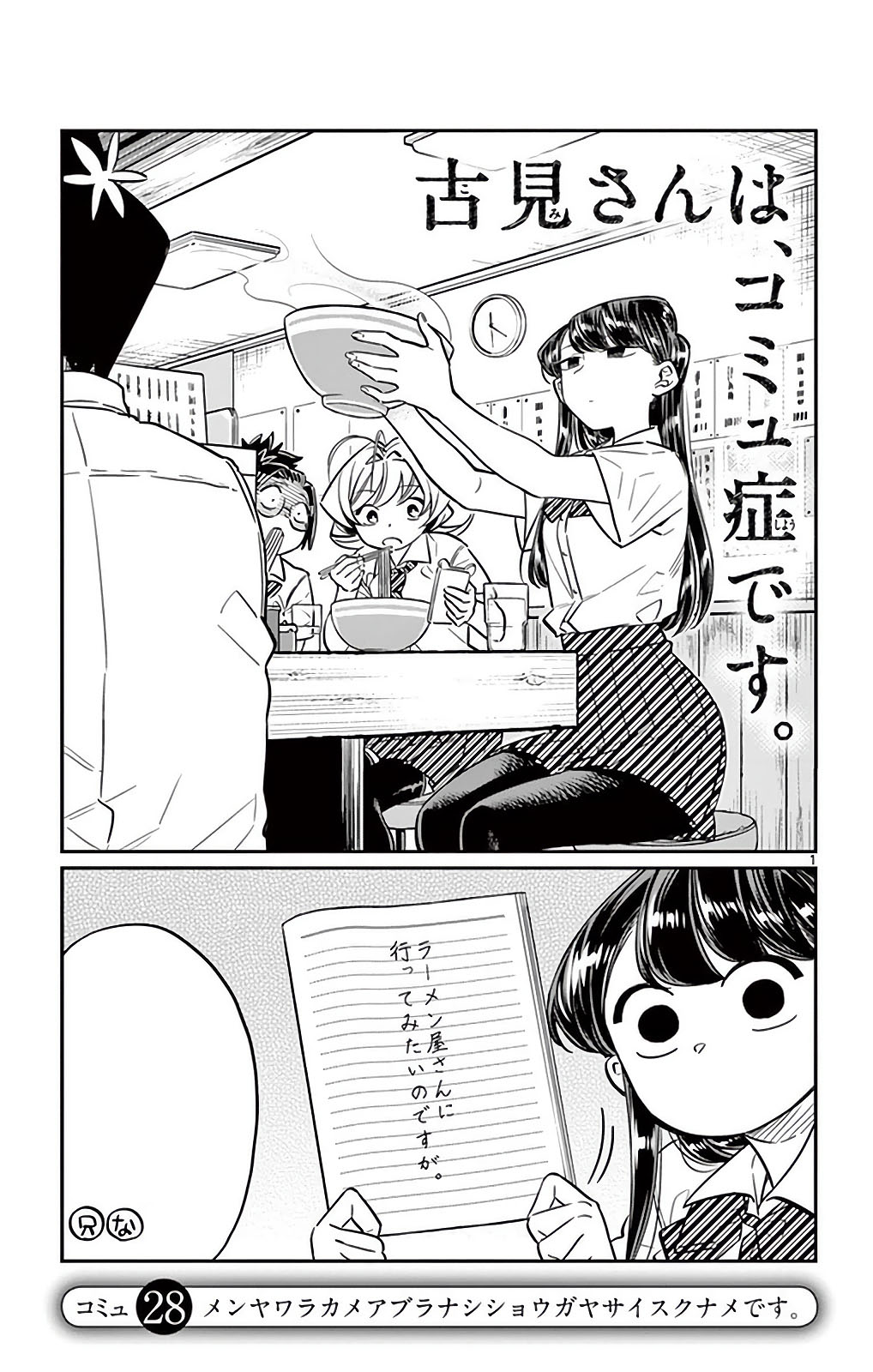 Twice the Baka - Daily mood Manga: komi-san wa komyushou