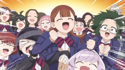 Group of Komi's friends