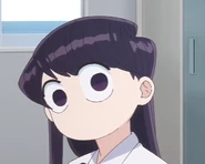 Shouko looking at Hitohito.
