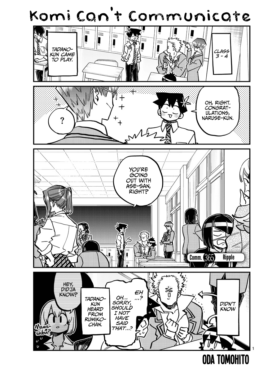 Komi Can't Communicate Chapter 431: Komi's Prize Quest - Release