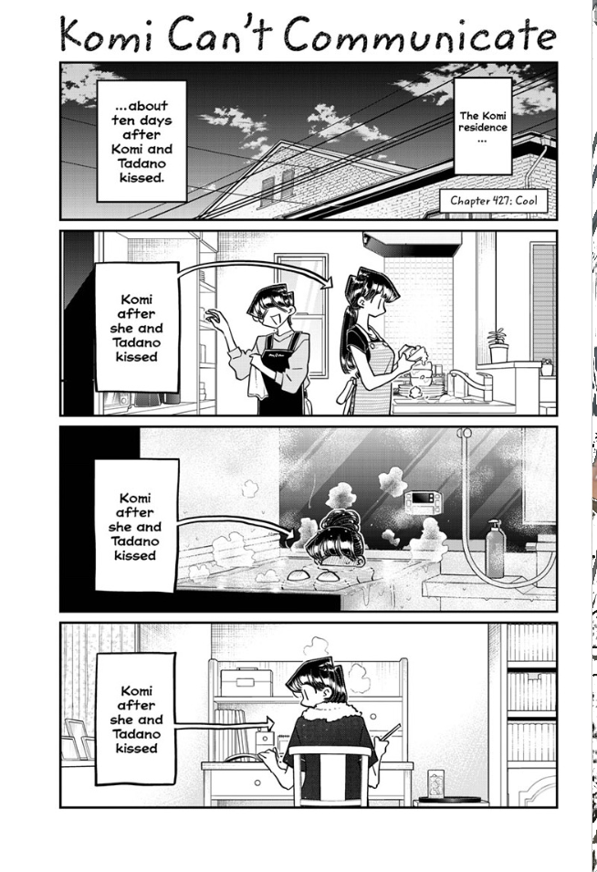 Chapter 427, Komi-san wa Komyushou Desu Wiki