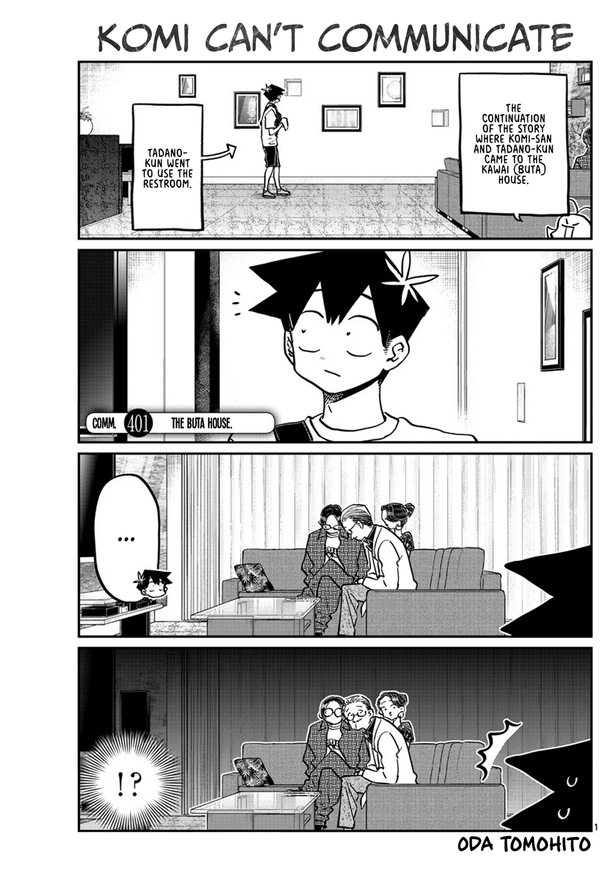 Chapter 401, Komi-san wa Komyushou Desu Wiki