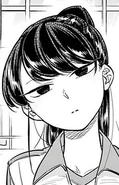 Shouko cocks her head in confusion at Omoharu’s exclamation.