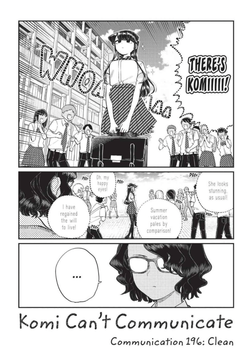 Anime vs. Manga Comparison, Komi Can't Communicate