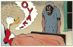 Ο Ντόναλντ τρομοκρατείται στην θέα του ζόμπι...