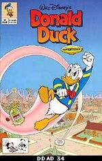 Η δημοσίευση της ιστορίας στο Donald Duck Adventures τον Μάρτιο του 1993 στις Η.Π.Α., με ένα εξώφυλλο του Ντον Ρόσα.