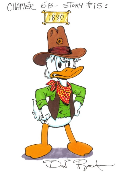 Το πορτραίτο του Σκρουτζ για το δεύτερο μέρος του επεισοδίου