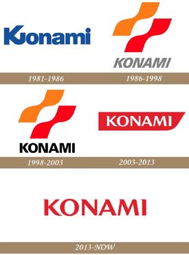 Konami-Logo-history