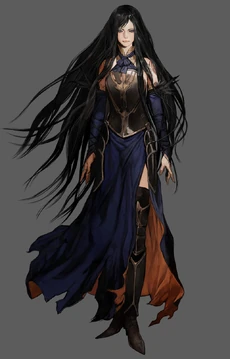 Castlevania Order of Ecclesia (Shanoa Artwork 01)