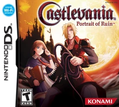 Castlevania Portrait of Ruin (Front cover Us)