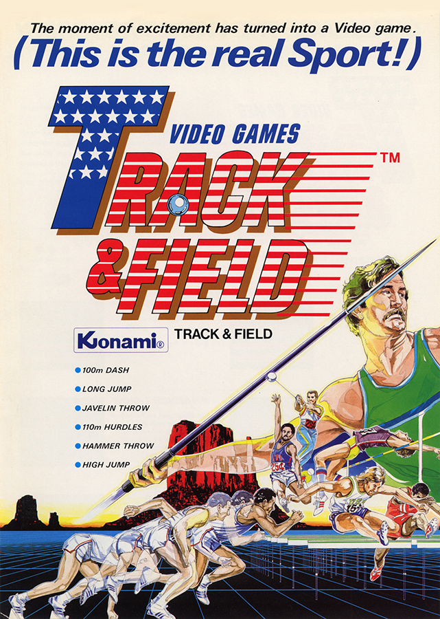 TRACK AND FIELD CHALLENG PLUG AND PLAY 10 JOGOS 2 PLAYERS - KONAMI