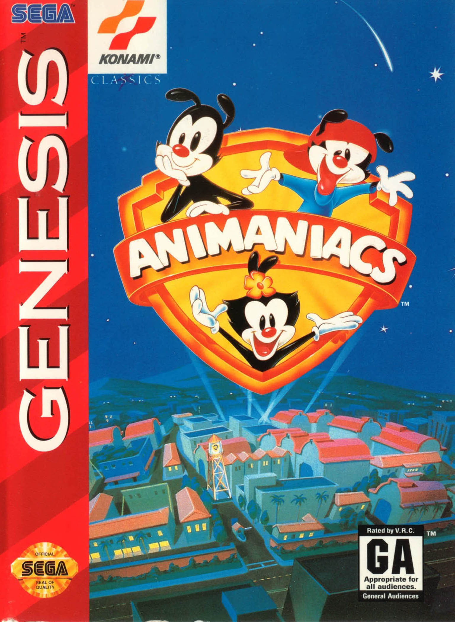 Animaniacs (Mega Drive) | Konami Wiki | Fandom