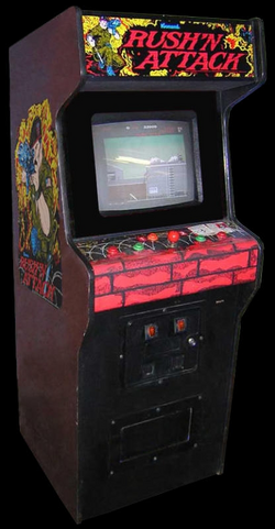 Rush N Attack Arcade Cabinet