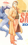 Zoom Tracks OST cover. (PC Engine CD cover artwork)
