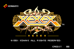 「XEXEX(ゼクセクス)」 コナミ「ゼクセクス（XEXEX）」遊んでみた！【アーケード