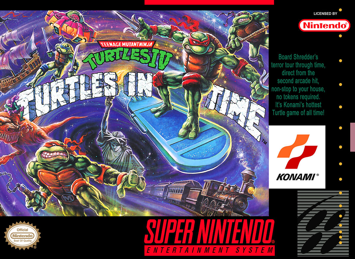 Teenage Mutant Ninja Turtles Turtles in Time Konami Wiki Fandom