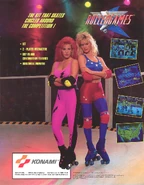 North American arcade flyer (front)