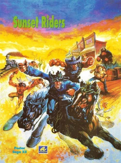 Sunset Riders on the Sega Genesis !! What a fun game ! Kind