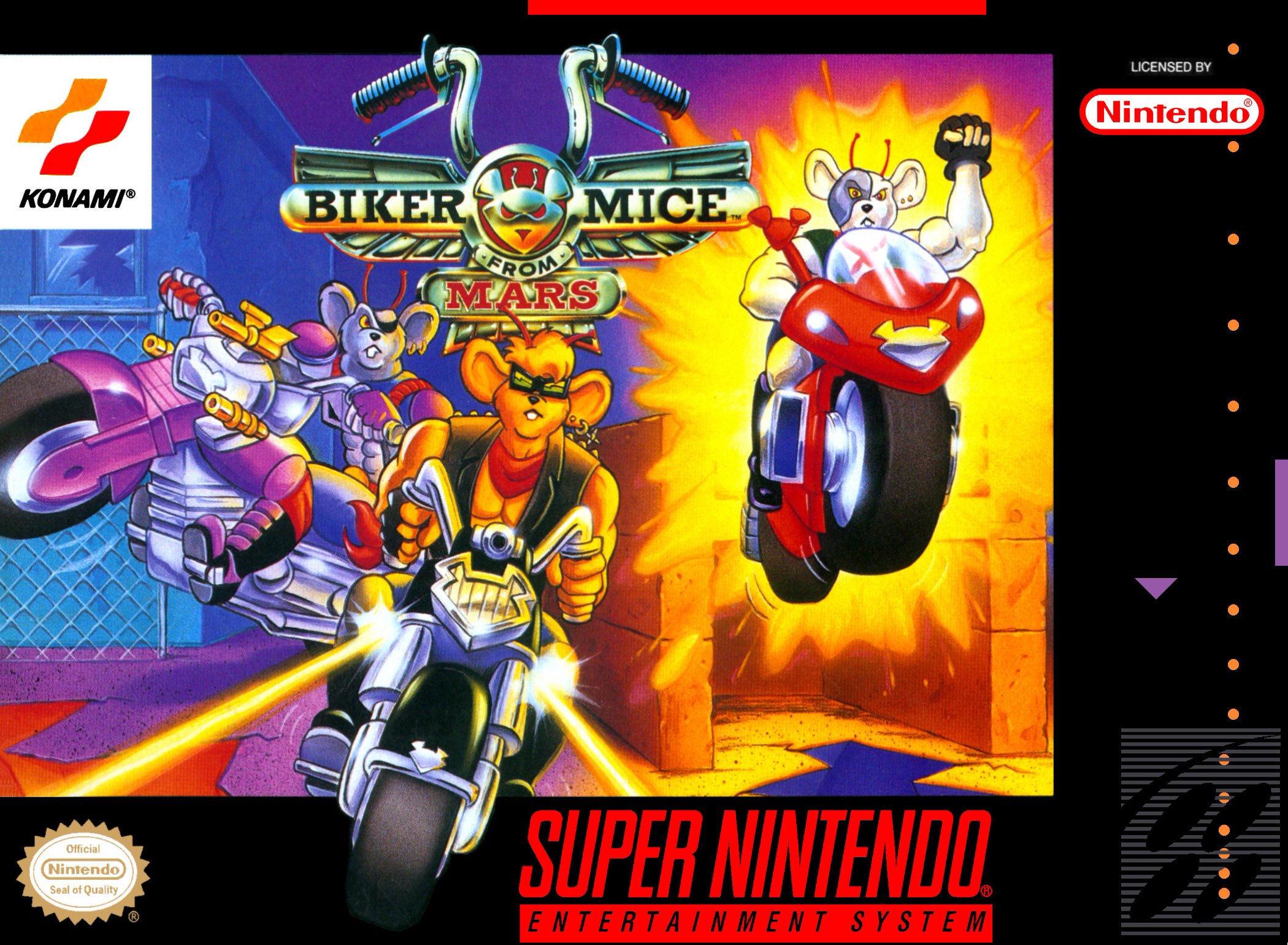 Biker Mice From Mars Game