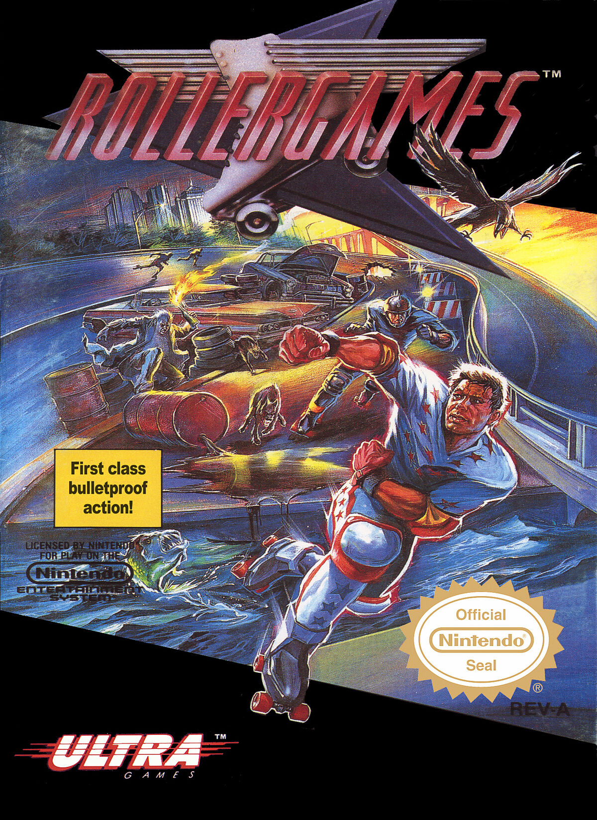 楽天市場】【中古】北米版 ファミコン NES Roller Games