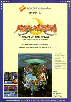 Mystic Warriors: Wrath of the Ninjas | Konami Wiki | Fandom