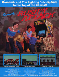 Let's Play Russian Attack Arcade Game (Rush 'N Attack) 
