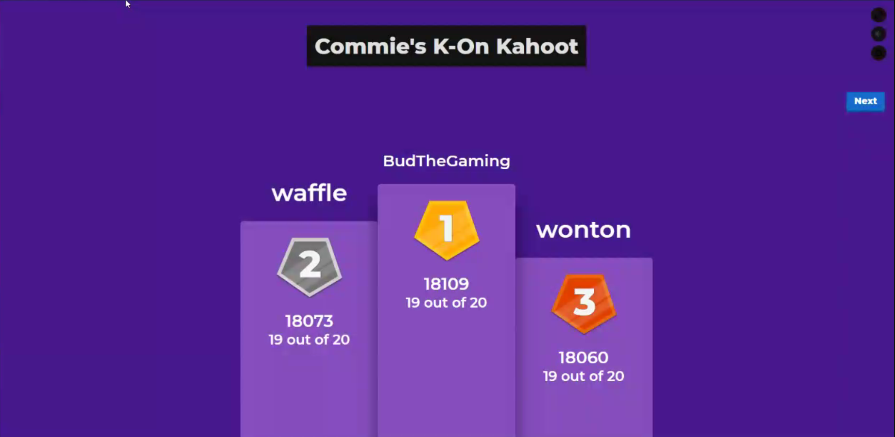 Kahoot! | K-ON! Discord server Wiki | Fandom