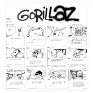 Storyboard print sold in the Gorillaz.com web store.