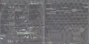 "Celebrity Harvest" being written in the bottom centre of the  booklet.