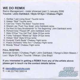 Remix CD Cover