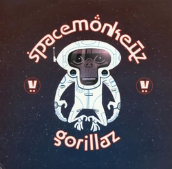 Gorillaz Laika SPACEMONKEYZ VS. GORILLAZ – Laika Come Home Rare 2 LP