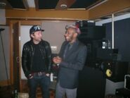 Damon and Mos Def at Masterdisk