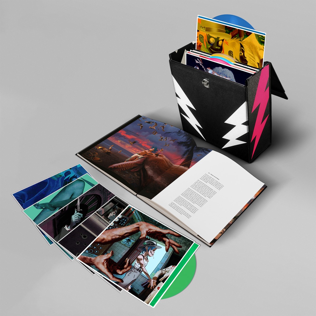 GORILLAZ 4枚セット Song Machine, Season One: Strange Timez Super Deluxe Boxset