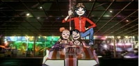 2-D at his father's funfair