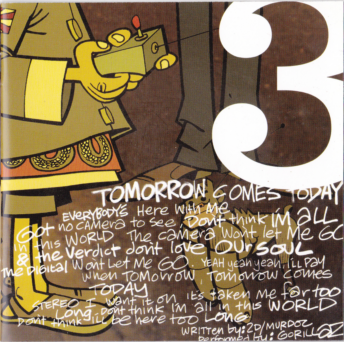 Gorillaz – Tomorrow Comes Today LTD 12” Gorillaz - Tomorrow Comes Today EP - [white and blue color