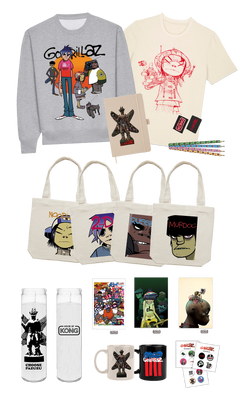 Gorillaz House of Kong限定 Murdoc トートバッグ Gorillaz House of Kong限定 Murdoc トートバッグ Exhibition