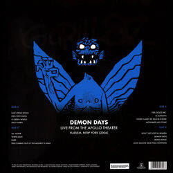 Gorillaz Demon Days Apollo Theater RSD限定 Amazon.com: RSD Release Demon Days Live from the Apollo
