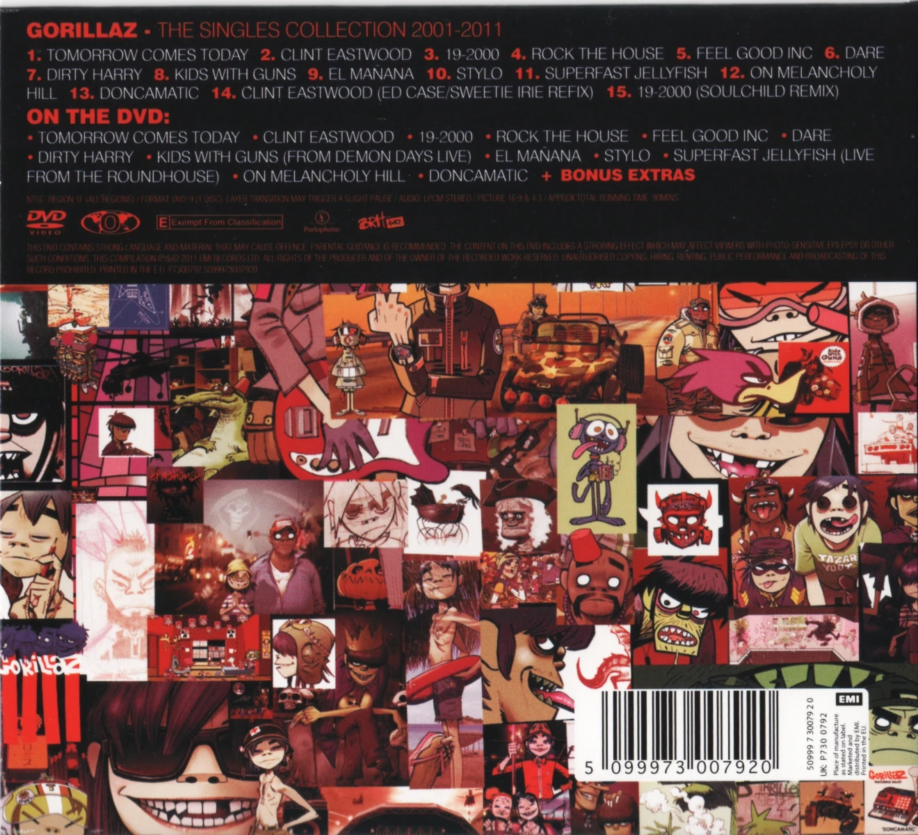 The Singles Collection 2001–2011 | Gorillaz Wiki | Fandom