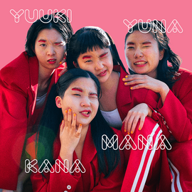 Yuuki, Yuna, Kana and Mana from CHAI