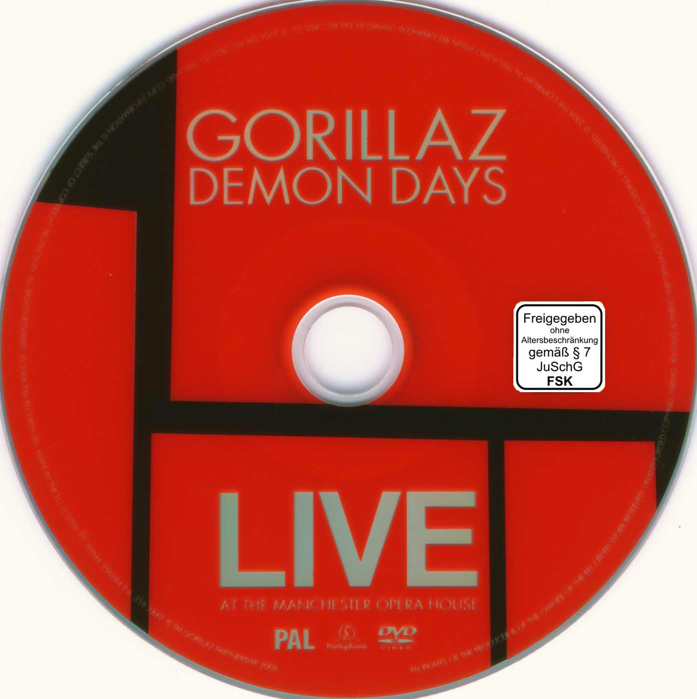 who played bass on gorillaz demon days live