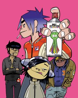Russel Gallery Gorillaz Wiki Fandom Noodle looks like a young woman. russel gallery gorillaz wiki fandom