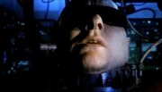 Shaun Ryder's Disembodied head in the DARE video