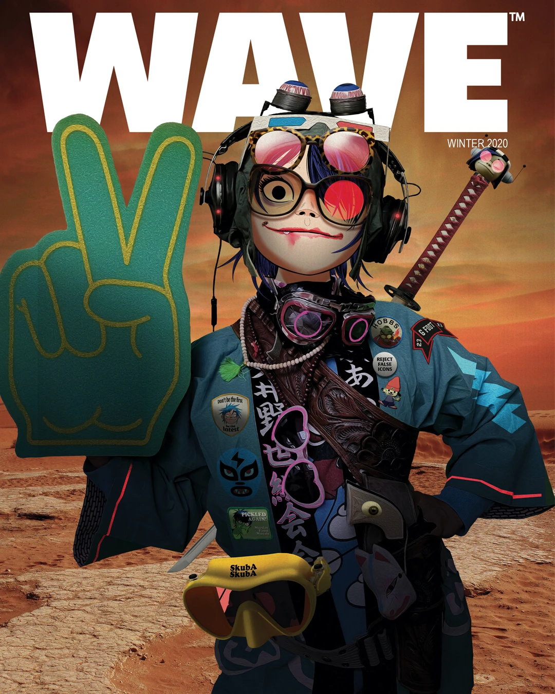 WAVE - Winter 2020 Issue | Gorillaz Wiki | Fandom