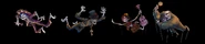 Official concept art for the Día de los Muertos video.