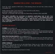 Back of DVD Card insert.