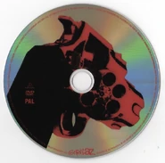 Disc for the DVD release.