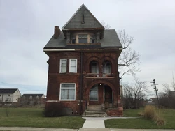 The Detroit house in which the spirit house is heavily based off of.