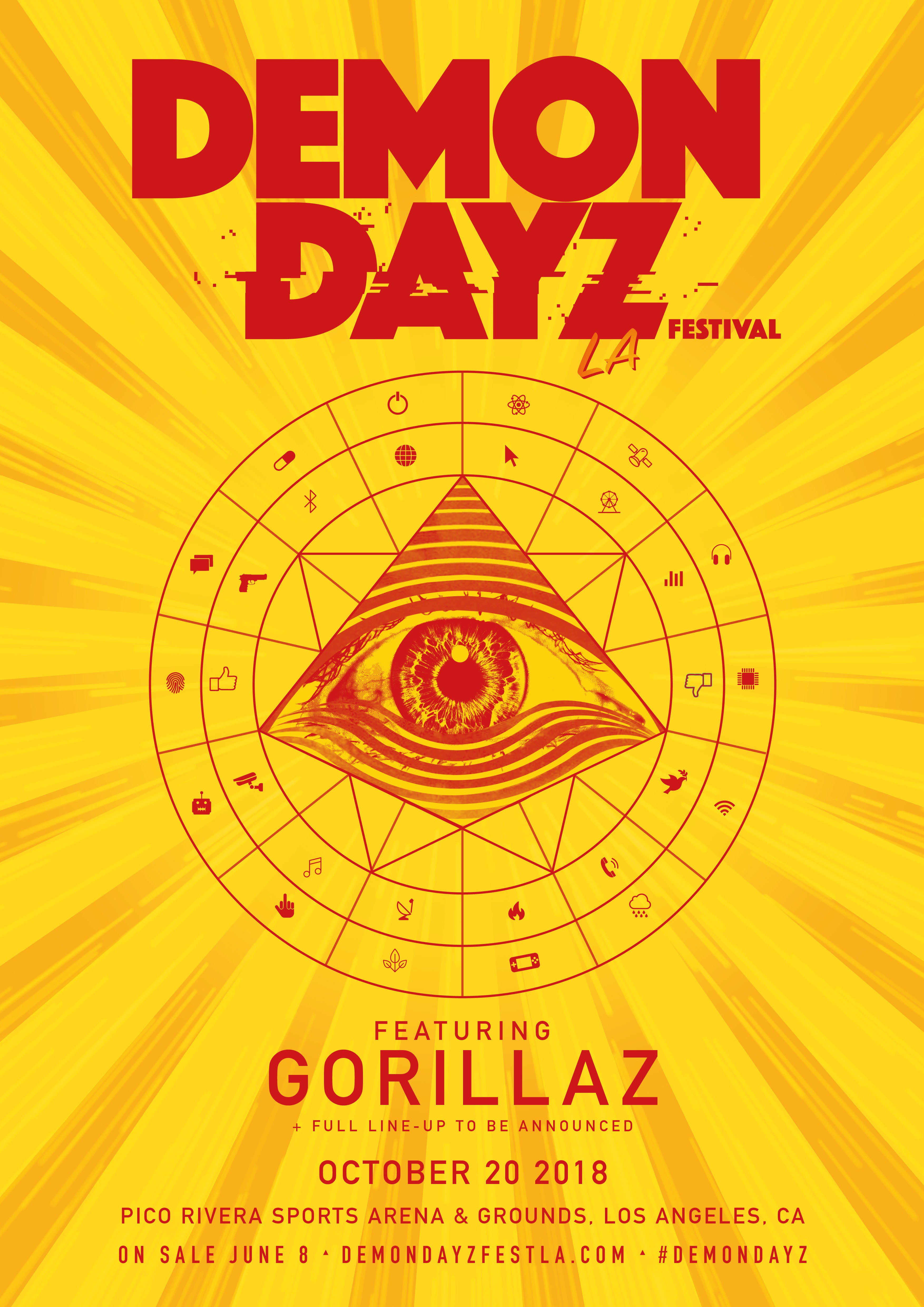 Gorillaz レコード　Demon Days Live From ゴリラズ ゴリラズ / Demon Days Live From The Apollo Theater