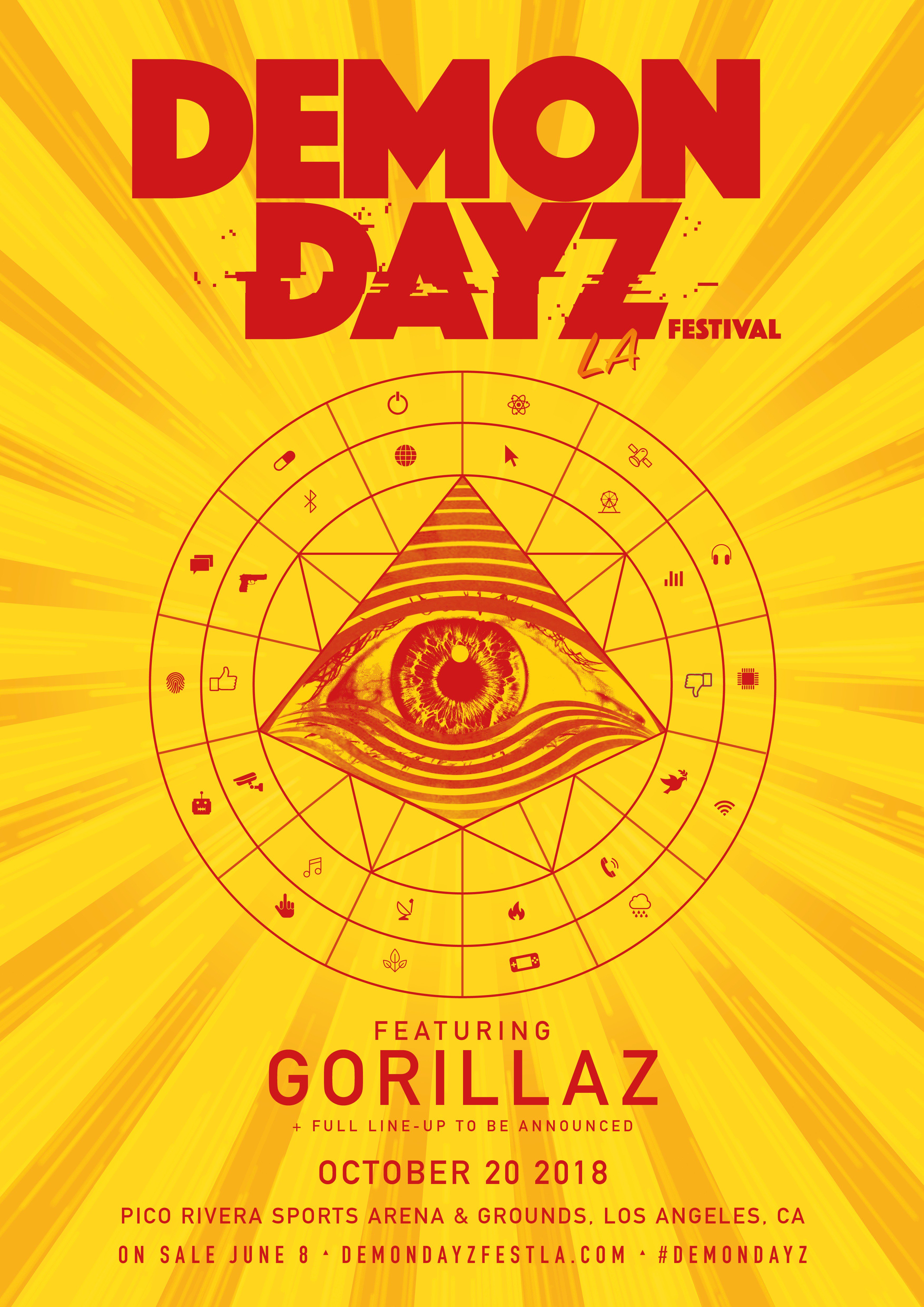 Demon Dayz Festival LA | Gorillaz Wiki | Fandom