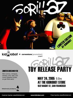 Gorillaz KidRobot Figures | Gorillaz Wiki | Fandom Gorillaz KidRobot Figures | Gorillaz Wiki | Fandom